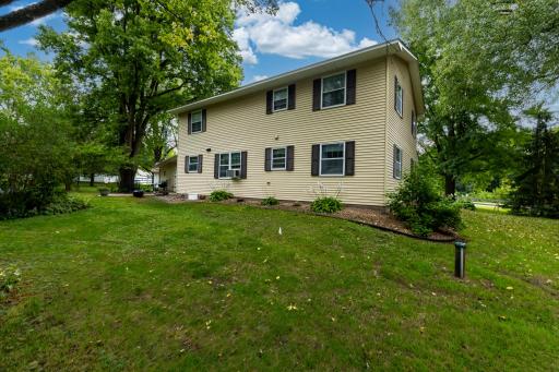 Maintenance free steel siding means more time to spend with family and friends enjoying the property and the local lakes!