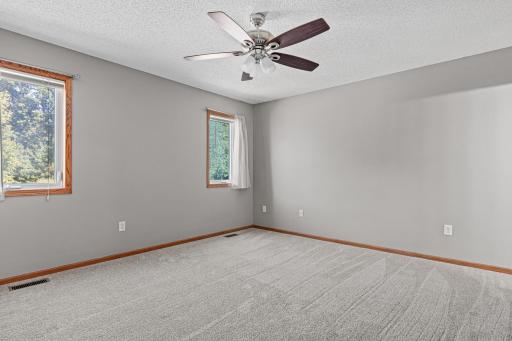 Still in bedroom #1, 2 windows allow the room to be filled with natural light!