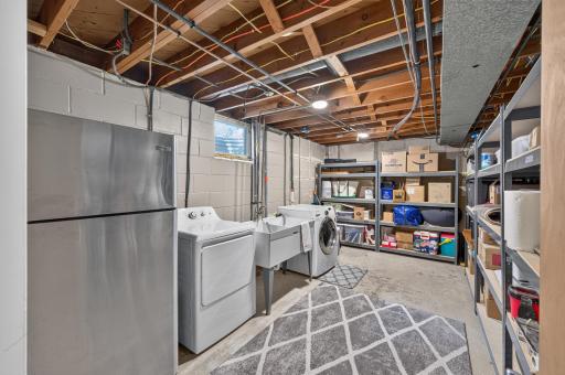 The Utility Room is 18x11 and ready for all of your "stuff"!