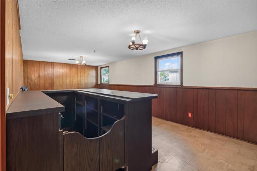 big lower level family room