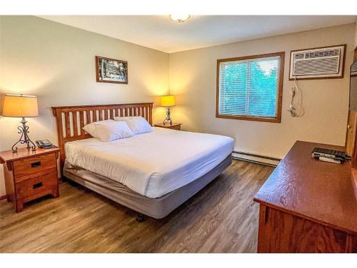 Main floor owner's bedroom. King suite.