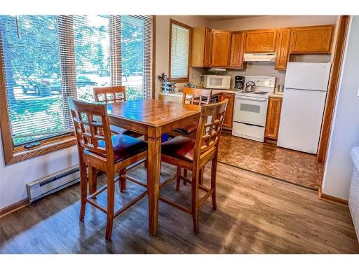 Kitchen and dining.