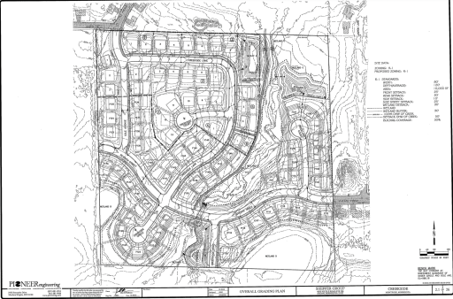 Creekside Hollow Grading Plan