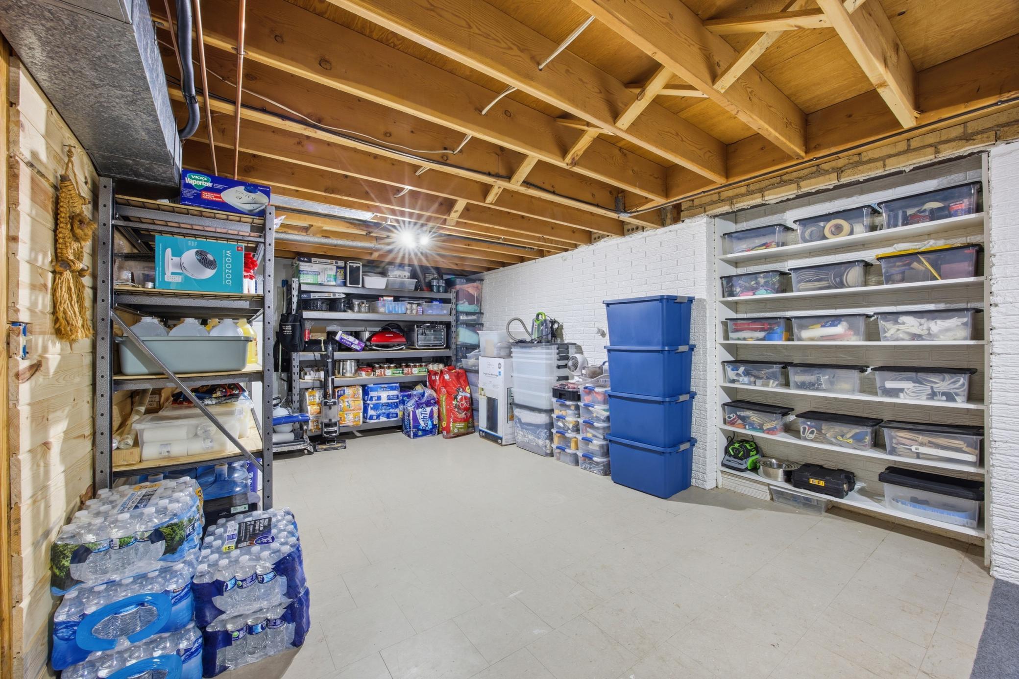 Bonus Storage Space