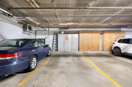 Parking & Storage: Each unit includes one assigned parking space in the heated, covered garage, providing year-round convenience and protection from the elements. Additional private storage is conveniently located at the front of the parking space.