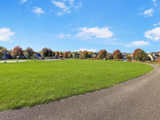 Walkability for miles and a great hill to sled on!