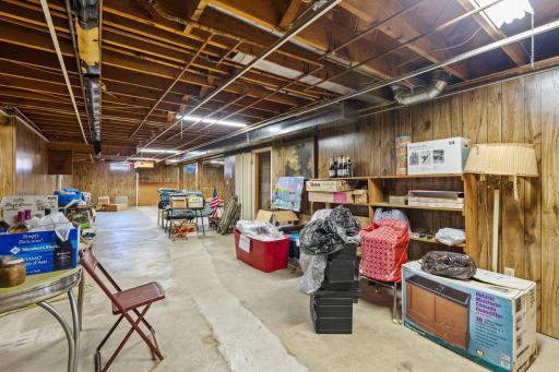 Another look at the expansive lower level—a true blank canvas with so many possibilities for the next owner