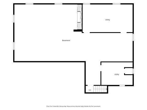 Lower level floorplan