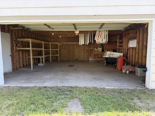 Garage inside