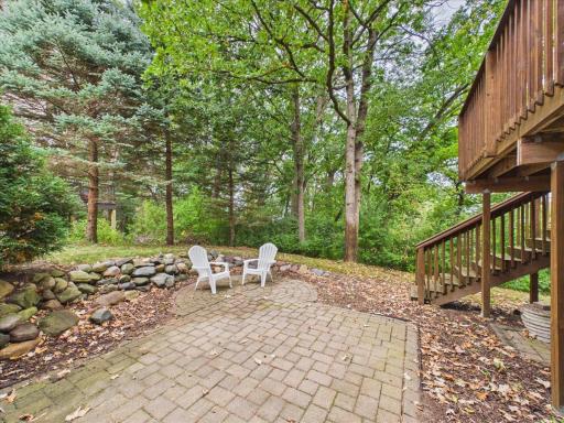 large private wooded lot