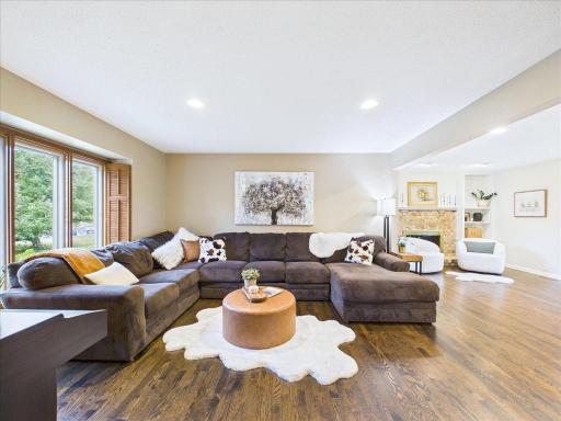 Large central family room