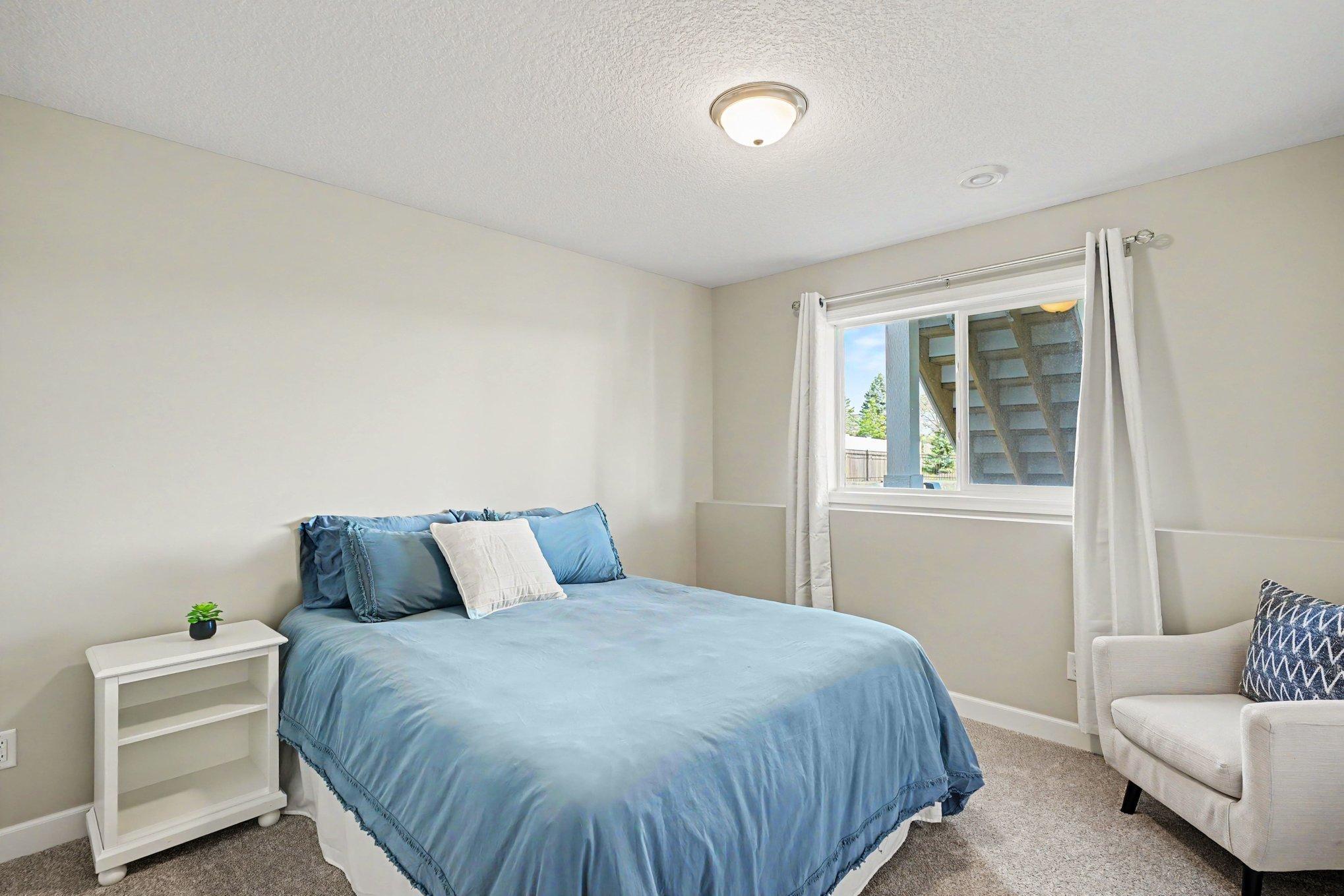 Lower level 4th bedroom