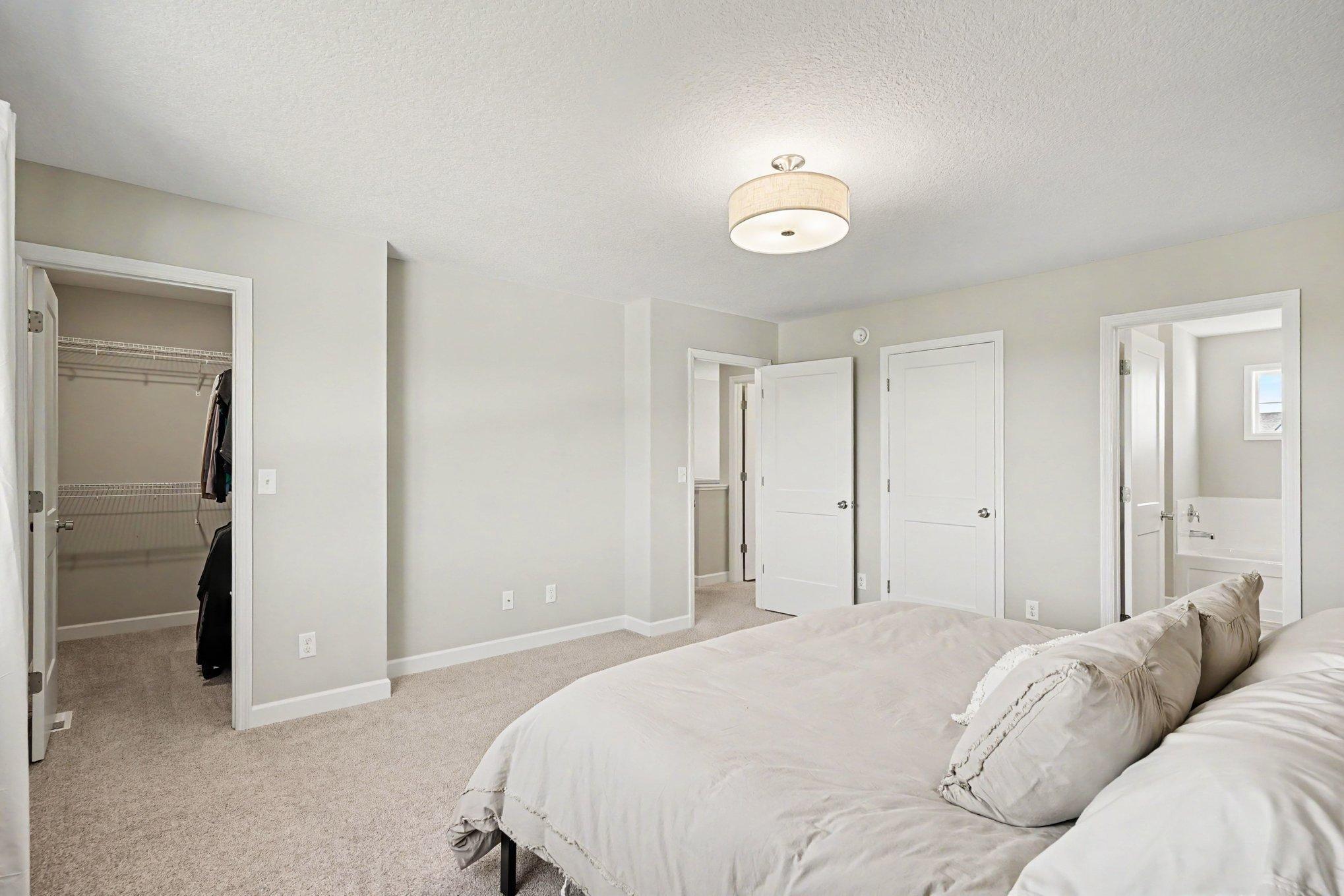 Owner's suite offers 2 closets and a full bathroom suite
