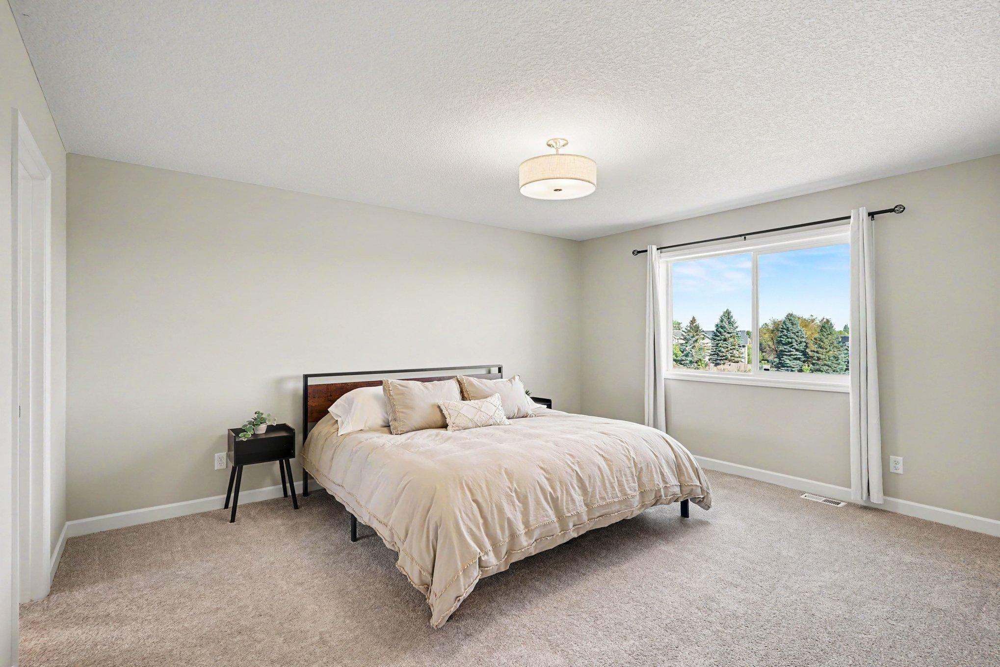 Massive owner's suite ready for your personal design