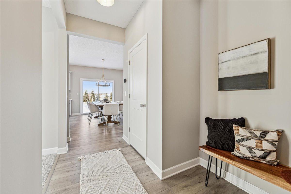 Welcoming entrance from your 3 car garage