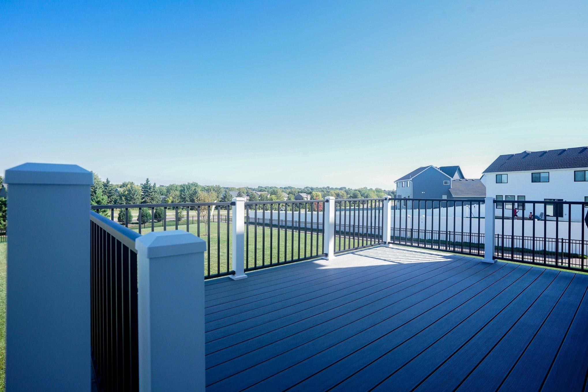 Awesome deck, the perfect outdoor gathering space!