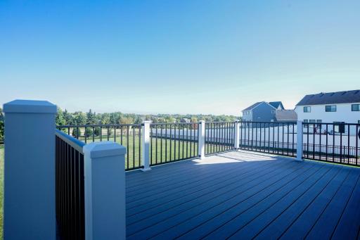 Awesome deck, the perfect outdoor gathering space!