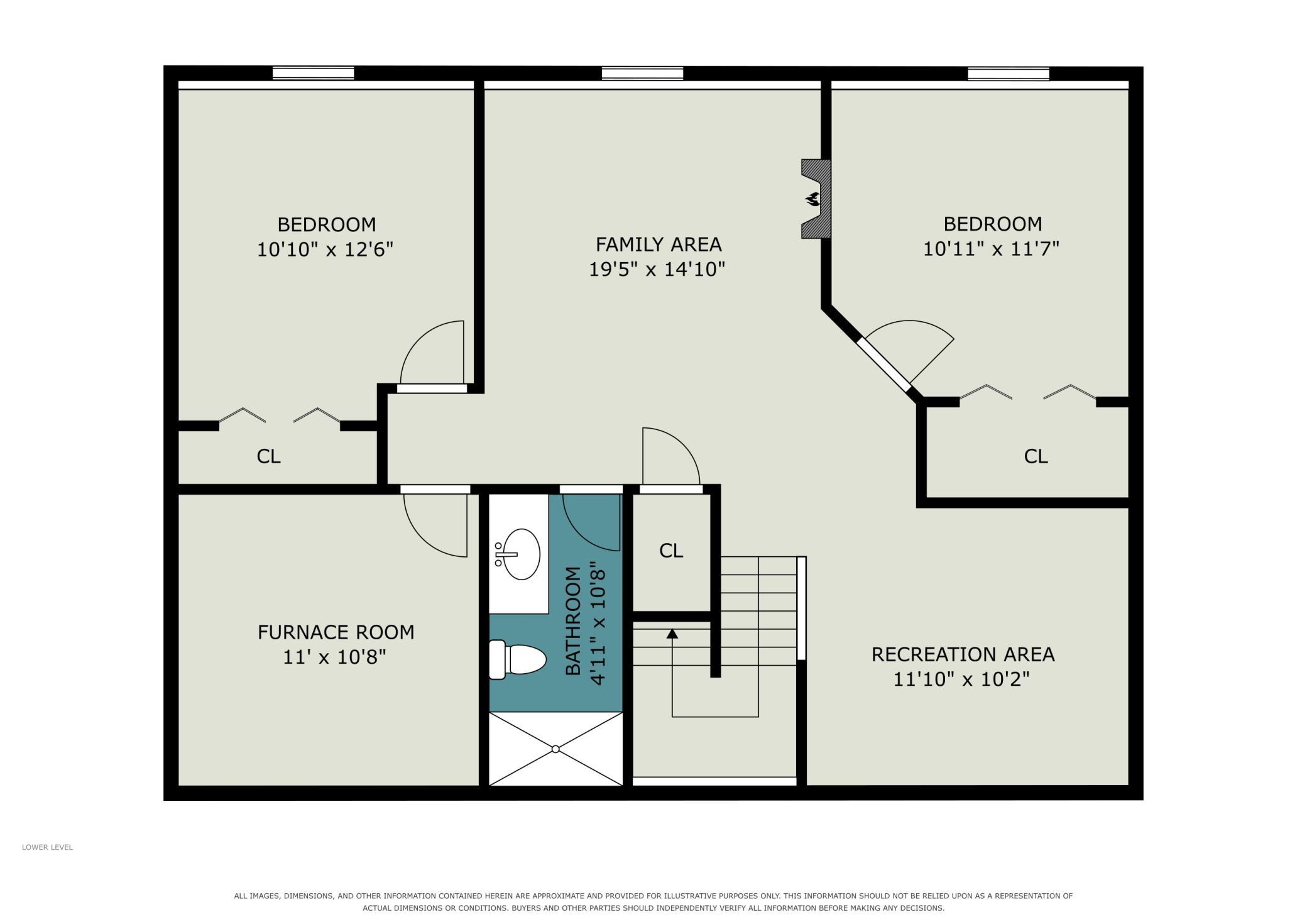 17945 Hidden Creek Trail lower level
