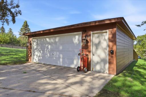 2.5-stall detached garage adds even more possibilities for vehicles, toys, projects, or storage!