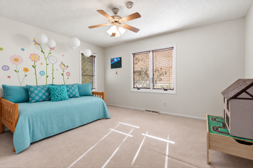 Second spacious bedroom on the upper level!