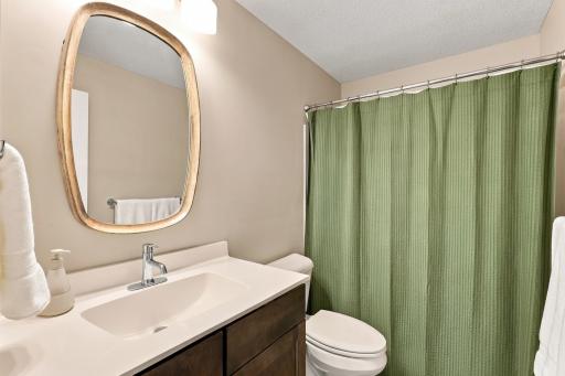 Lower level full bath