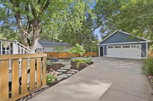 Electronic gate secures the backyard