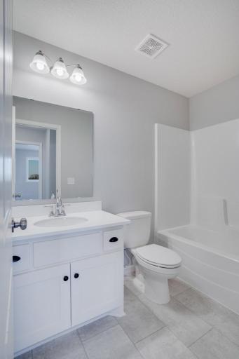 Photo shows the same floor plan but not the actual home. Variations will occur. Photos of actual home will be uploaded when home has been completed and cleaned.