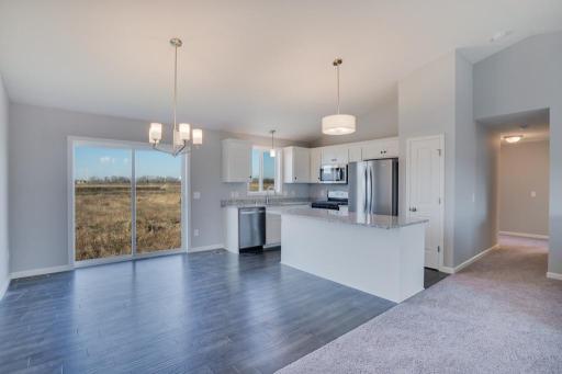 Photo shows the same floor plan but not the actual home. Variations will occur. Photos of actual home will be uploaded when home has been completed and cleaned.