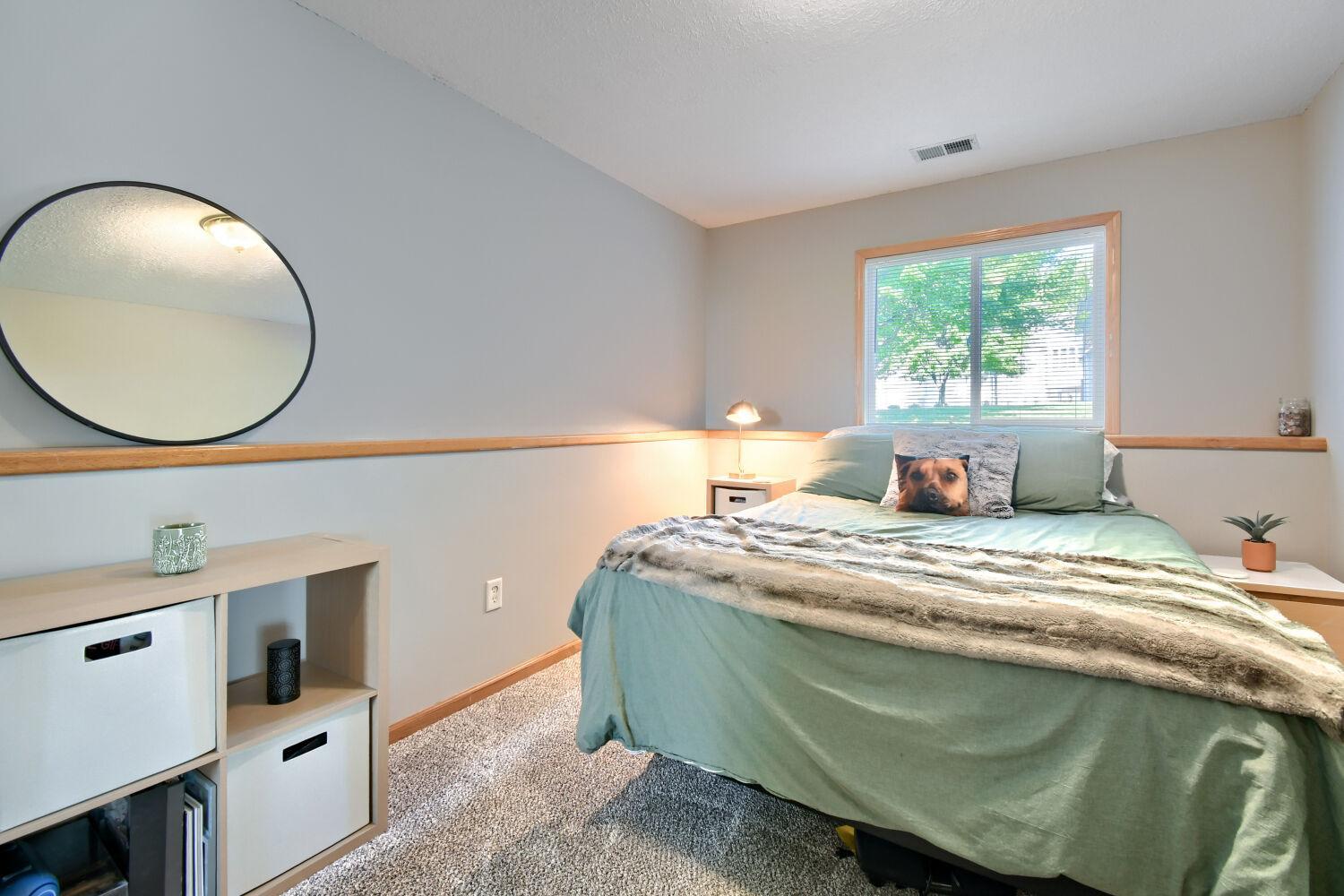4th bedroom in lower level