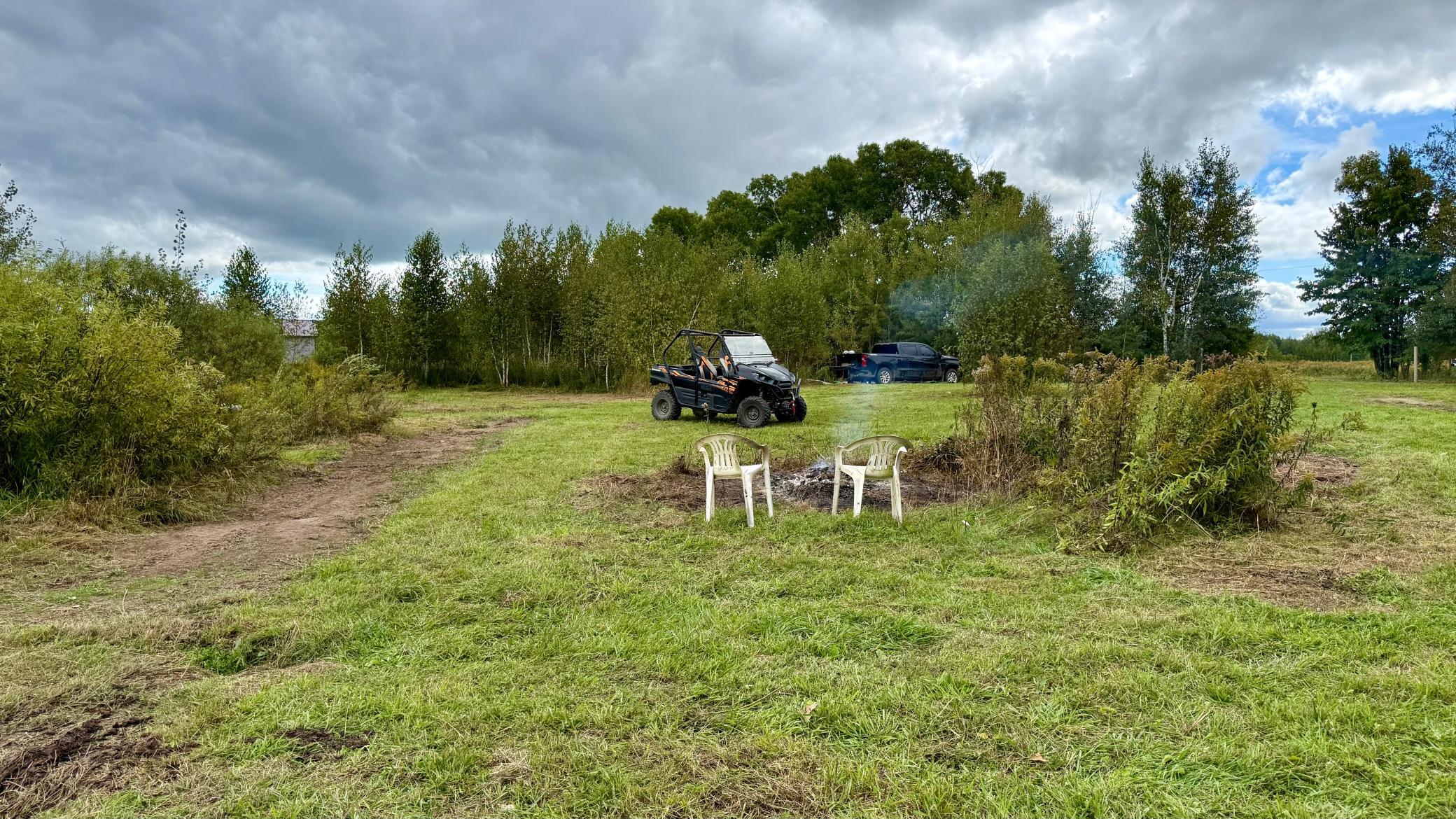 Some trails are already on the property for side by sides