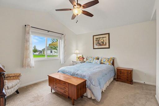 Another view of the spacious primary bedroom.