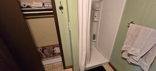 Lower level bath