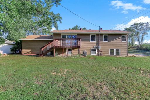 Enjoy a spacious backyard with mature trees and a raised deck, all tucked away on a peaceful cul-de-sac with limited through traffic.
