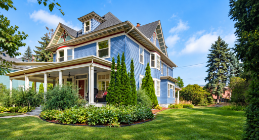 An abundance of windows bring in tons of natural light.