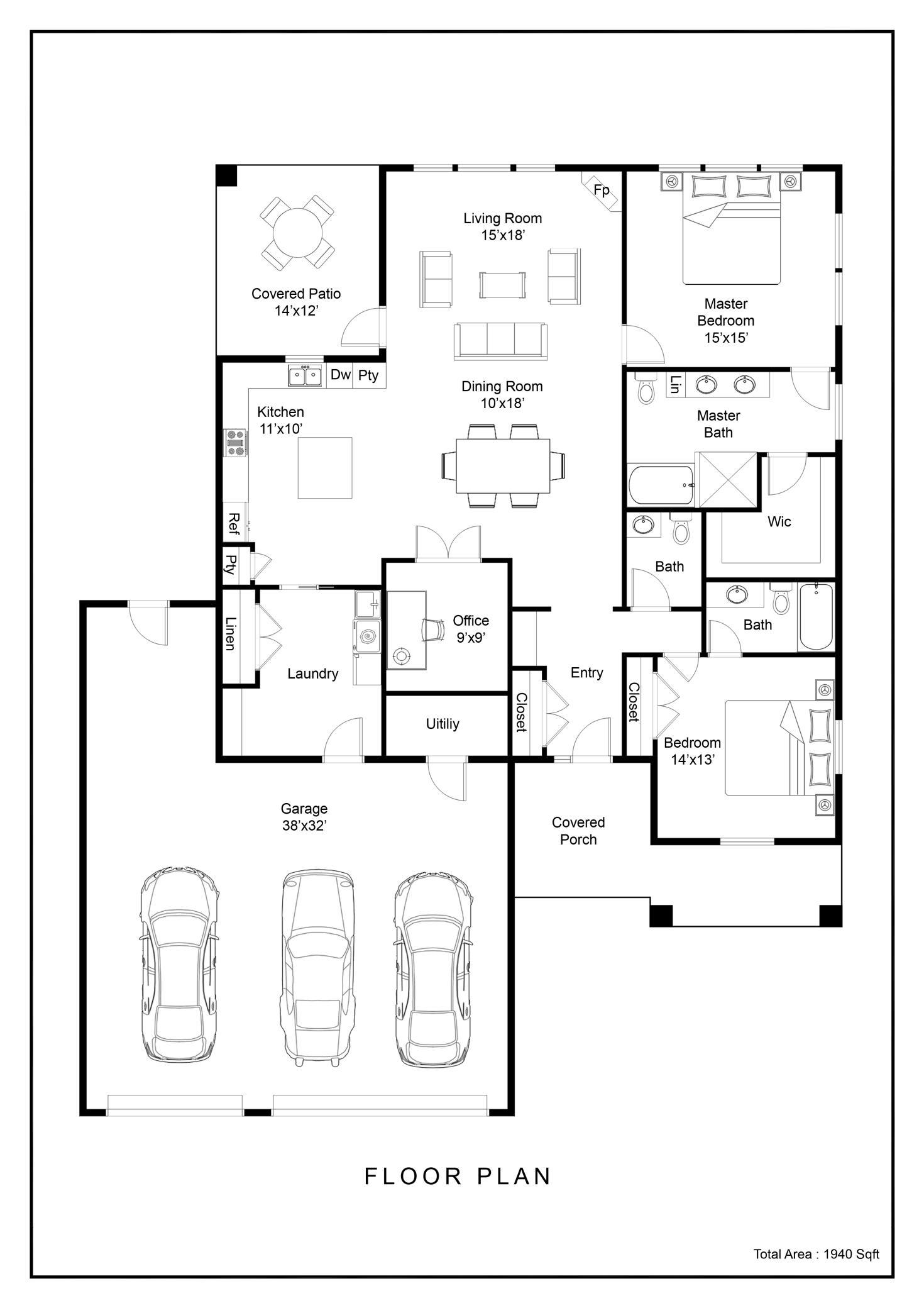 Avery Floor Plan
