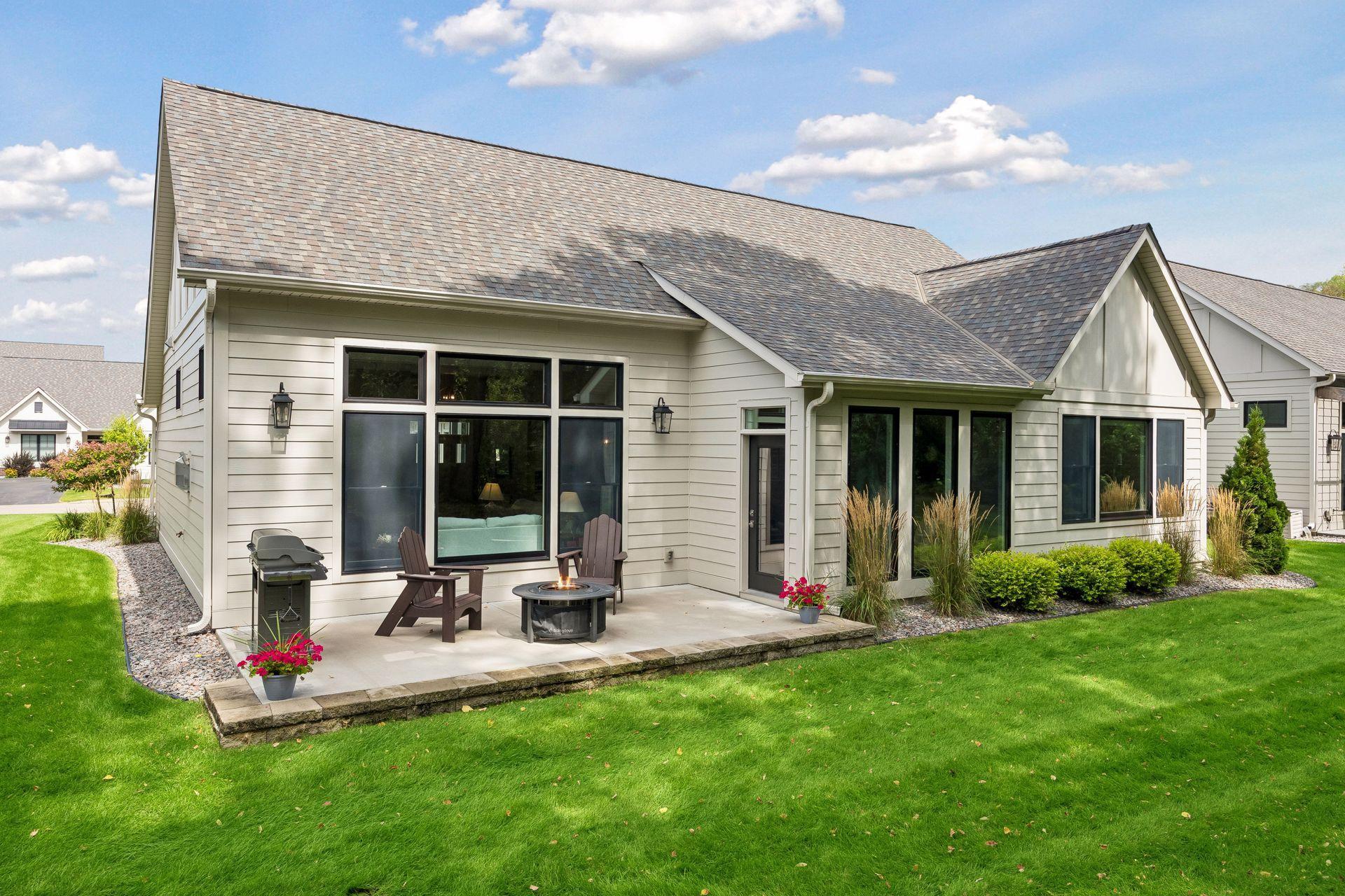 Step outside to a peaceful backyard patio with plenty of room to relax, entertain, and enjoy the beautiful setting.