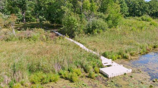 2.79 Acre Property with dock on Pleasant Lake
