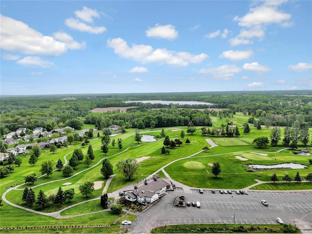Lot Located along the wooded area in the mature woods in the center of the photo. To the right of the home left of center.