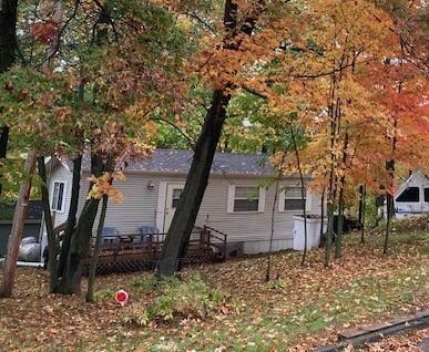 Front of park model - Fall