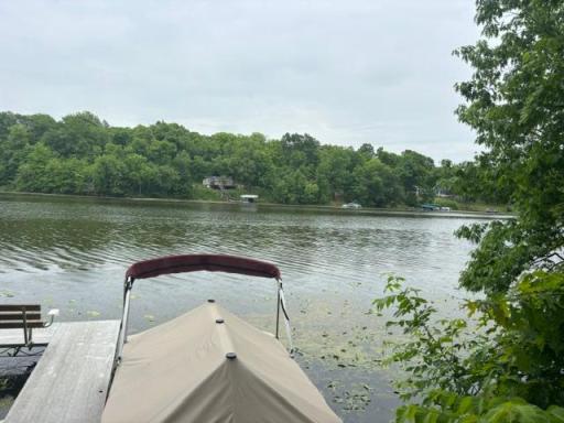 Lake side from above the dock