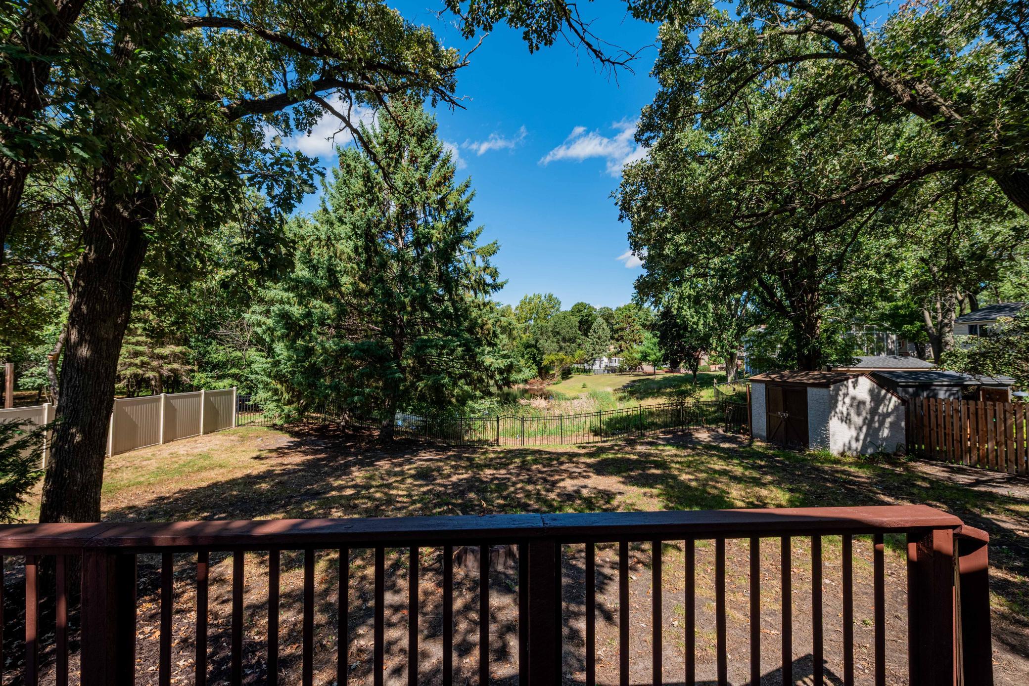 Large fully fenced back yard