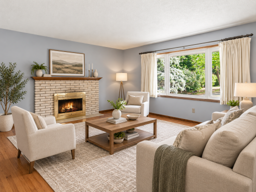 Virtually Staged: Furniture and decor added digitally. All architectural features, windows, and structural elements are original and unaltered.