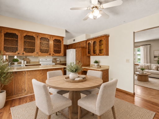 Virtually Staged: Furniture and decor added digitally. All architectural features, windows, and structural elements are original and unaltered.