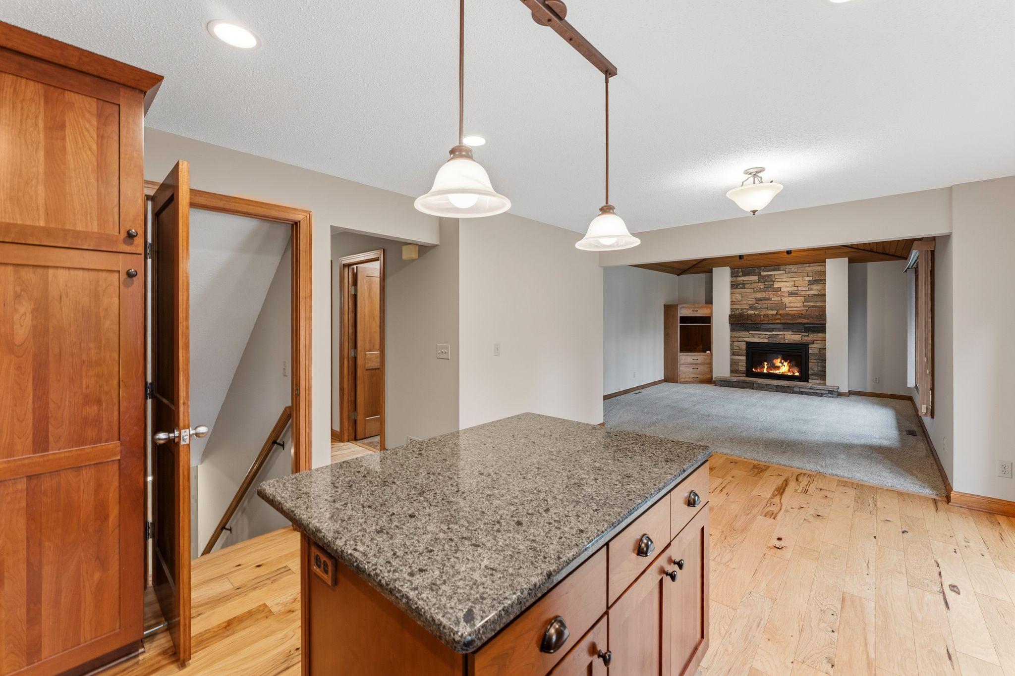 Wonderful, open concept floorplan -- kitchen and family room just steps from one another!