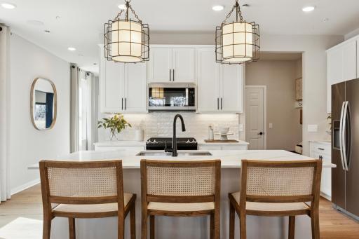 Large center island