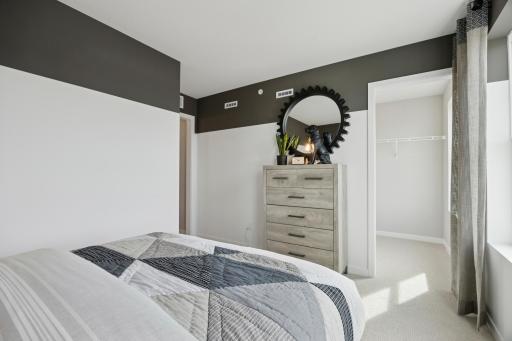 Third bedroom with walk-in closet