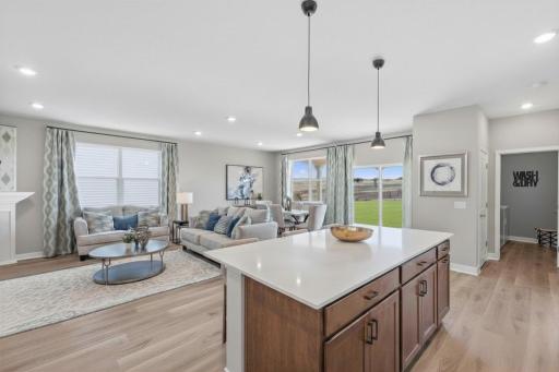 Large family room.