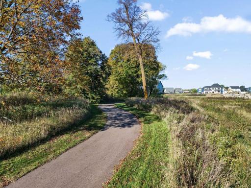 Walking trails throughout the neighborhood