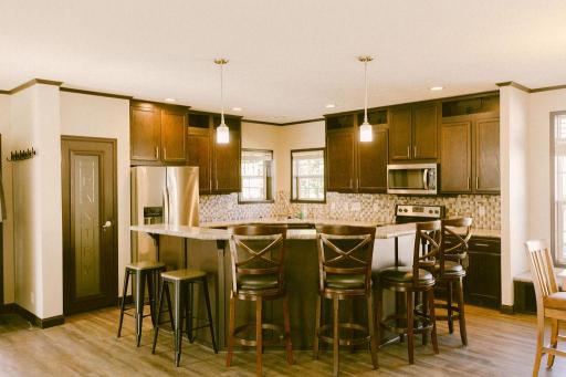Kitchen breakfast counter