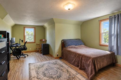 Huge upper level bedroom with tons of space for bedroom furniture.
